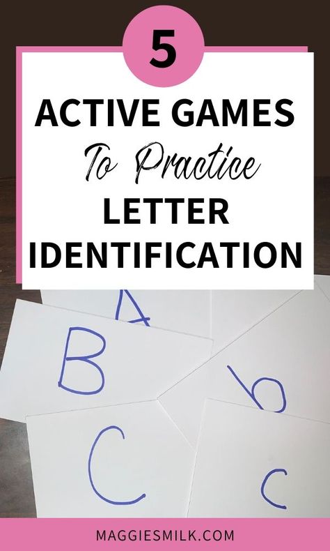 Preschool Alphabet Games Letter Recognition, Abc Identification Activities, Fun Alphabet Activities For Kindergarten, Letter Review Activities Kindergarten, Teaching Letter Recognition Kindergarten, Letter Recognition Intervention, Games For Learning Letters, Letter Identification Preschool, Hands On Letter Recognition Activities