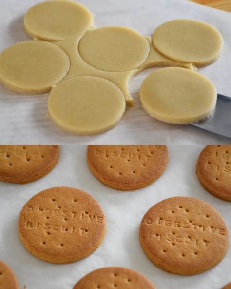 Digestive Biscuits Recipe, Homemade Digestive Biscuits, Digestive Cookies Recipe, Digestive Biscuit Recipe, Digestive Cookies, Digestive Biscuits, Diet Ideas, Biscuit Recipe, Cookie Recipes