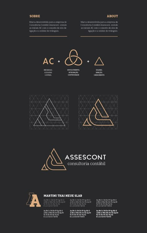 Assescont - Consultoria Contábil on Behance Interior Logo Design, Logo Brief, Logo Design Presentation, Behance Logo, Desain Merek, Name Logo Design, Interior Design Logo, Corporate Logo Design, Logo Design Set