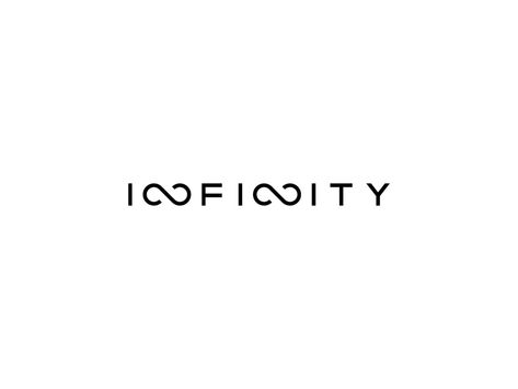 Infinity infinity simple idea graphic design minimal logo lettering typography letter Own Logo Ideas, Infinity Design Ideas, Infinity Art Design, Typographic Logo Design Words, 3 Word Logo, Minimal Shirt Design Typography, Word Design Ideas, Infinity Word Design, Infinity Graphic Design