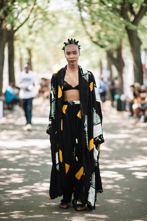 Afro Boho Fashion, Afro Chic Fashion, Afro Punk Outfits, Afropunk Festival, Afro Goth, Afro Punk Fashion, Punk Chic, Afro Style, Quoi Porter