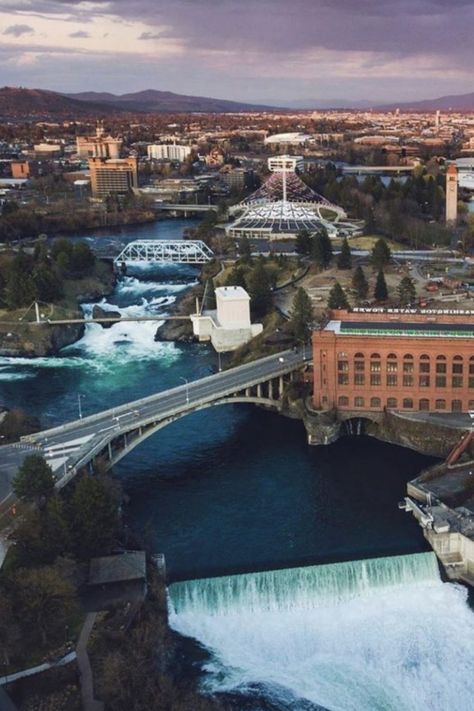 Spokane's long awaited Riverfront skatepark is on track to be open in the Spring of 2021. Downtown Spokane, Riverfront Park, Evergreen State, Spokane Washington, River Park, College Town, Spokane Wa, New Location, At The Airport