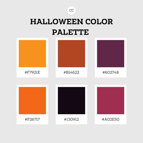 #halloween #aesthetic #color #pinterest #1 #creative #monday #october Halloween Color Combos, October Colors Palette, Halloween Color Pallet Ideas, Samhain Color Palette, Halloween Color Pallet, Color Palette Halloween, Halloween Colors Palette, Halloween Wedding Colors, Halloween Colour Palette