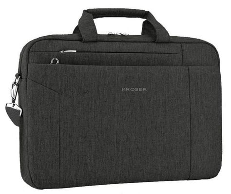 Amazon.com: KROSER Laptop Bag 15.6 Inch Briefcase Shoulder Messenger Bag Water Repellent Laptop Bag Satchel Tablet Bussiness Carrying Handbag Laptop Sleeve for Women and Men-Grey: Computers & Accessories Best Backpacks For College, Laptop Carrying Case, Sleeve For Women, Laptop Messenger Bags, Laptop Bag For Women, Luggage Strap, Best Computer, Laptop Briefcase, Luggage Straps