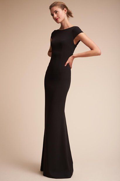 f016e59c7ad8b1d72903bb1aa5720d53 Modern Edwardian Fashion, Black Dress For Wedding, Top Bridesmaid Dresses, Black Tie Optional Wedding, Classic Bridesmaids Dresses, Black Tie Event Dresses, Black Tie Wedding Guest Dress, Business Elegant, Popular Prom Dresses