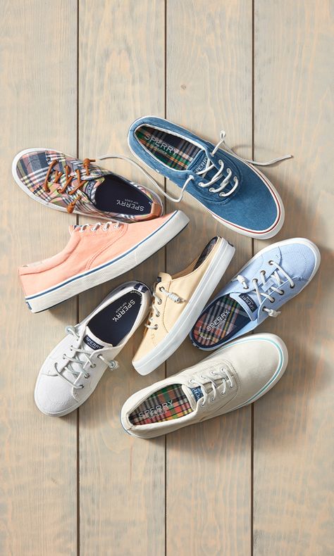 Spring has sprung and self-care is priority. These new cheerful styles will help you experience both - especially around the block.  #sperry #sneakers #Springstyle Sperry Men, Sperry Women's, The Krazy Coupon Lady, Krazy Coupon Lady, Spring Has Sprung, Duck Boots, Sperry Shoes, Vans Authentic Sneaker, The Block