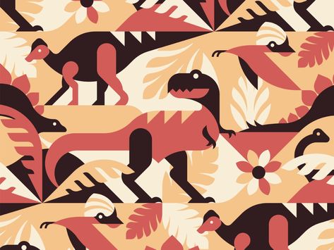 Golf Branding, Africa Jungle, Pride 2024, Dino Print, Quirky Prints, Flat Art, Prehistoric Dinosaurs, Tiki Tiki, Final Boss