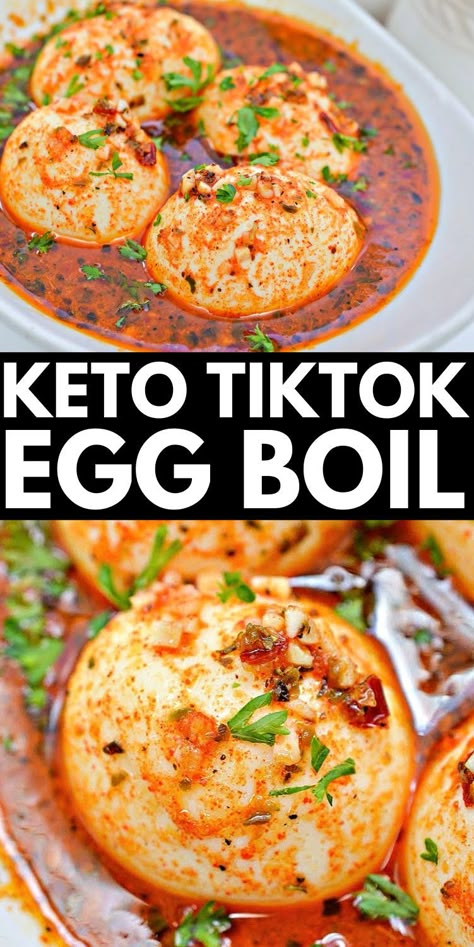 Keto TikTok Egg Boil #ketotiktokeggboil #tiktokeggboil Egg Boil, Creative Egg Recipes, Keto Egg Recipe, Boiled Egg Recipes, Hard Boiled Egg Recipes, Eggs Dinner, Boiled Food, Hard Boiled Egg, Egg Fast