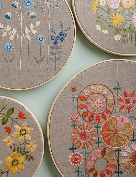 Hand embroidery design patterns