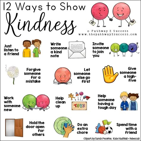 Teach kindness with a free printable learning activity for kids and young adults. As teachers and parents, we know that teaching about being kind can create a more positive learning environment for everyone! Complete a kindness challenge with a fun lesson to help encourage a caring and positive community for all. #kindness #pathway2success Encouraging Kindness In The Classroom, Class Kindness Challenge, Class Kindness Activities, World Kindness Day Activities Middle School, Teaching Kindness In The Classroom, Being Kind Activities For Kids, Classroom Kindness Challenge, Kindness Kids Activities, Caring Activities For Kids