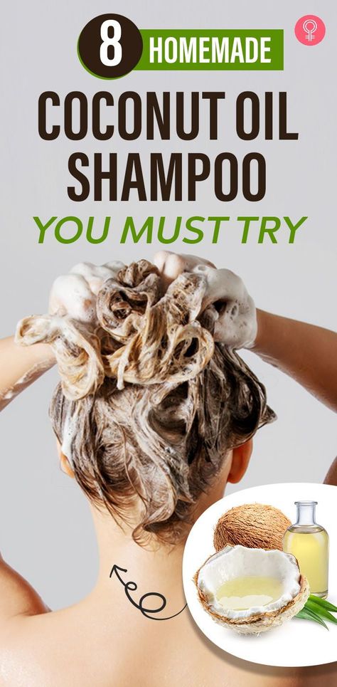 8 Homemade Coconut Oil Shampoo You Must Try : Coconut oil can penetrate through the hair shaft and strengthen hair from within. It also seals hair fiber and reduces protein loss.In this article, we look at some coconut oil shampoo recipes! #hair #haircare #shampoo #coconutoil Natural Shampoo And Conditioner Recipes, Liquid Shampoo Recipe, Coconut Shampoo Diy, Best Homemade Shampoo, Essential Oil Shampoo And Conditioner, How To Make Natural Shampoo Recipes, Coconut Oil On Scalp, Coconut Oil Conditioner Diy, Diy Hair Cleanser