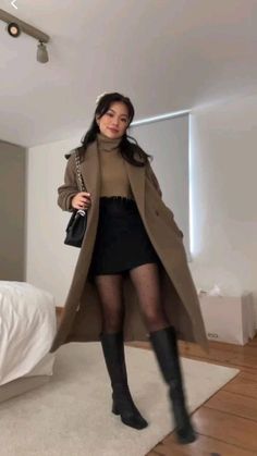 Turtle Neck Outfit, Thanksgiving Outfits, Fashion Outfits Casual, Winter Fashion Outfits Casual, Cold Outfits, Outfit Chic, Coat Outfit, Easy Trendy Outfits, Winter Fits