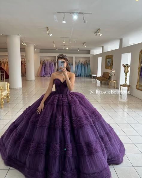 Dark Purple Quincenera Dresses, Wine Purple Dress, Dark Purple 15 Dresses Quinceanera, Quince Dresses Dark Purple, Plum Quinceanera Dresses, Quinceanera Dresses Dark Purple, Quince Dark Purple, Dark Purple Princess Dress, Violet Quinceanera Dresses