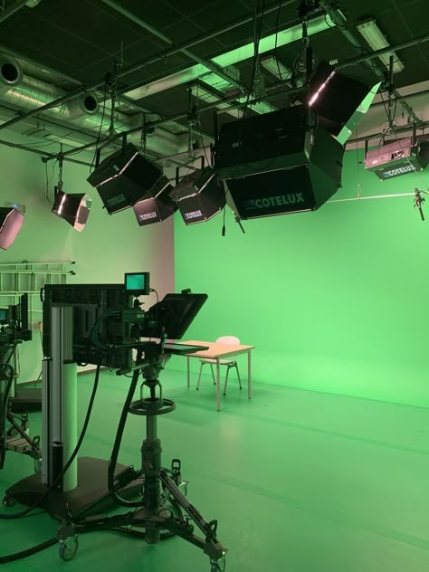 Actress Dr Visuals, Movie Studio Set, Music Studio Room Design, Studio Room Design, Fashion Dream Job, Film Life, Podcast Studio, Music Studio Room, Career Vision Board