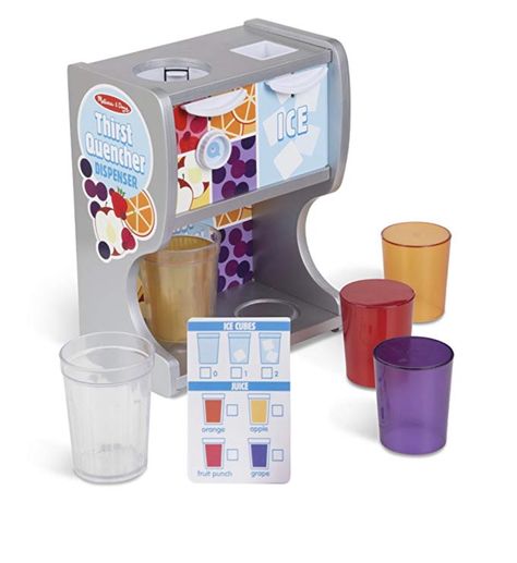 Restaurant Lunch, Plastic Ice Cubes, Juice Dispenser, Pretend Kitchen, Orange Apple, Play Food Set, Melissa And Doug, Toy Food, Soda Fountain