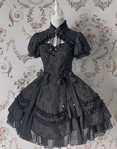 Gothic Dress Short, Gothic Victorian Dresses, Shopping Link, Op Dress, Goth Dress, Gothic Dress, Pretty Clothes, Indie Brands, Dress Set