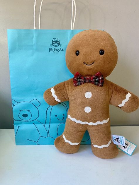 Jellycat Amuseables Gingerbread Man Large Jolly Fred Christmas 2023 New | eBay Large Gingerbread Man, Christmas 2023, Soft Toys, New Sign, Gingerbread Man, Art Toy, Soft Toy, The Christmas, Collectable Items