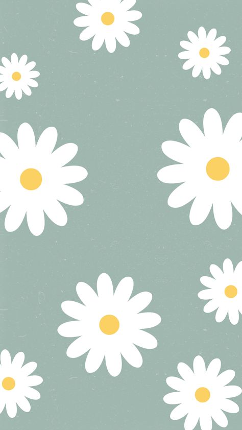 Wallpaper Creative, Danish Art, Cute Summer Wallpapers, Daisy Wallpaper, Floral Wallpaper Iphone, Preppy Wallpaper, Phone Wallpaper Patterns, Phone Wallpaper Images, Cute Patterns Wallpaper