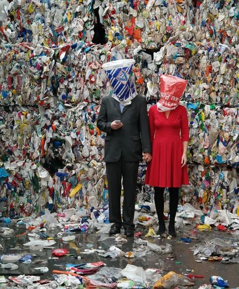 Sustainable Fashion Photography, Waste Art, Plastic Trash, Protest Art, Trash Art, Psy Art, Conceptual Photography, Plastic Pollution, Gcse Art