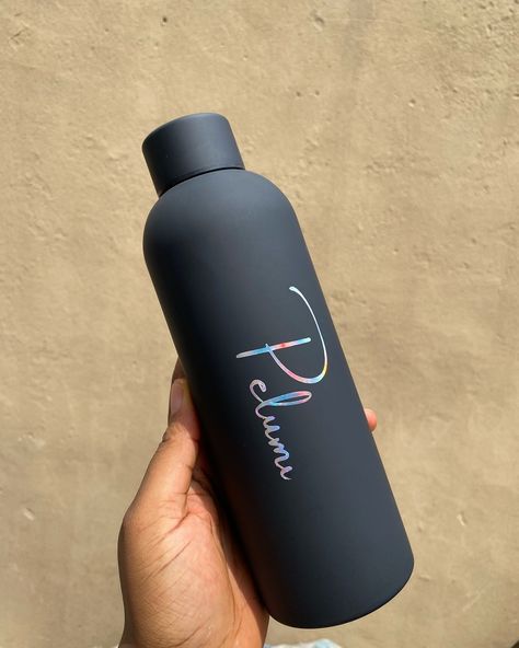 You do not need to break the bank to gift your friends or loved ones. Our matte thermal flask serves as a very thoughtful gift and they come well packaged.🎁 Holds temperature for more than 8hrs. PRICE: 8,500NGN with customization Thermal Water Bottle, Thermal Flask, Flask Water Bottle, Bottle Tags, Tag Ideas, Bomber Jackets, The Bank, Flask, Thoughtful Gifts