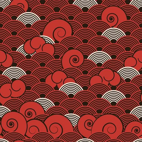 Japanese Design Pattern, Japanese Seamless Pattern, Traditional Japanese Fabric Patterns, Japanese Art Pattern, Japanese Art Prints Traditional, Japanese Pattern Tattoo, Japanese Abstract Art, Japanese Tattoo Pattern, Japanese Prints Pattern