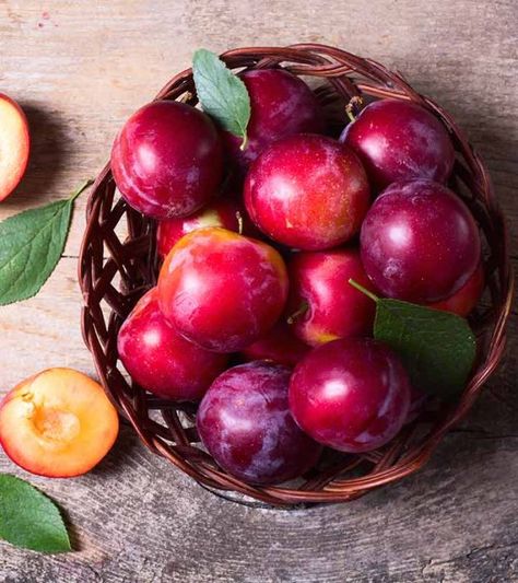 28 Best Benefits Of Plums (Aloo Bukhara) For Skin, Hair, And Health Benefits Of Plums, Types Of Plums, Japanese Plum Tree, Plum Benefits, Plum Varieties, Japanese Plum, Sistem Pencernaan, Dried Plums, Plum Fruit