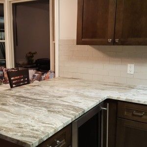 Fantasy Brown Countertops, Fantasy Brown Marble, Brown Countertops, Fantasy Brown Quartzite, Fantasy Brown Granite, Kitchens Backsplash, Quartzite Kitchen, Corner Fireplace Ideas, Leather Granite