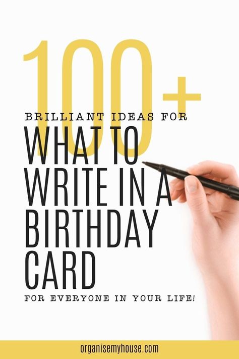 If you're stuck on what to write in a birthday card you want to send someone special in your life, don't worry - we've got you covered. Here are over 200 birthday wishes and messages for every person in your life, from your parents, kids, other family members, and friends. Birthday Cards What To Write, Birthday Card Content, Birthday Card What To Write In A, What To Write In A Happy Birthday Card, What To Write In A Birthday Card For Friend, What To Say On Birthday Cards, What Do You Write In A Birthday Card, What To Write In A Birthday Card Simple, My Cards Saved