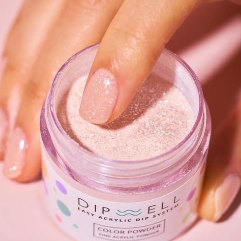 Dipwell Powder Colors, Clean Glitter Nails, Glitter Dip Powder Nails, Dipwell Nails, Nails Dipping Powder, Formal Inspiration, Hair Dues, Diy Nails Easy, Dip Nail Colors