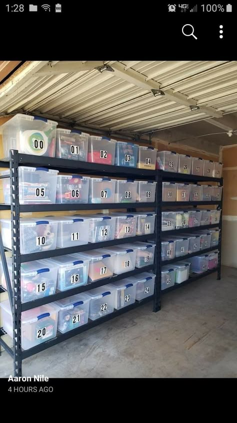 Garage Storage Inspiration, Basement Organization, Diy Garage Storage Cabinets, Garage Organization Tips, Garage Organisation, Shed Organization, Storage Room Organization, Diy Garage Door, Basement Storage