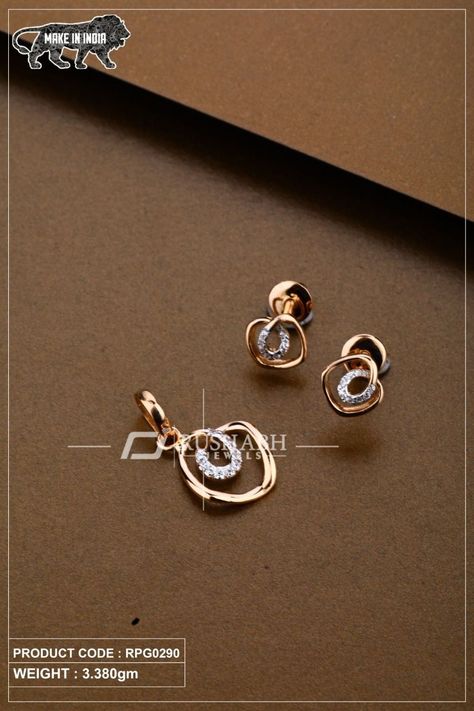 Pendent Earrings Set Gold, Pendent Set Gold, Rose Gold Pendant Set, Gold Earrings Studs Simple, Pendant Set Gold, Simple Jewelry Earrings, Unique Diamond Earrings, Gold Pendant Set, Pearl Earrings Designs