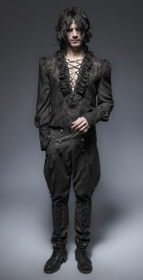 Gothic Men Outfit, Men Goth Outfit, Vampire Fashion Men, Victorian Goth Men, Vampire Goth Men, Goth Aesthetic Men, Goth Guy Outfits, Gothic Outfits Men, Goth Outfits Men