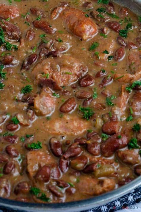 CREAMY RED BEANS AND RICE Traditional Red Beans And Rice, Red Beans And Rice Recipe Ninja Foodi, Emeril Red Beans And Rice Recipe, Red Beans And Rice Soup Recipe, Red Beans And Rice New Orleans Style, Red Beans And Rice With Kielbasa, Red Beans And Rice Zatarains, Smoked Turkey Red Beans And Rice, Dutch Oven Red Beans And Rice