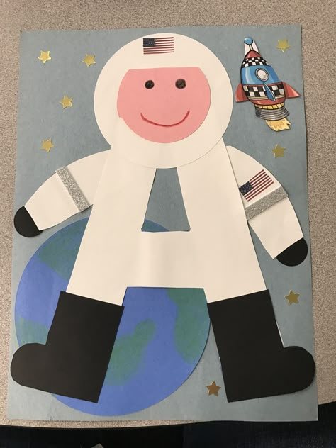 Letter A Activities – Reading Crafts Recipes More - A More Crafty Life Letter A Art, Astronaut Craft, Preschool Letter Crafts, Alphabet Crafts Preschool, Abc Crafts, Alphabet Letter Crafts, Alphabet Crafts, Letter Of The Week, Preschool Letters