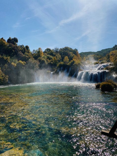 Krka National Park, Places On Earth, Travel Board, 2023 Vision, Niagara Falls, Croatia, On Earth, National Park, My Pictures