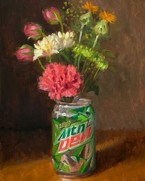 Meet Noah Verrier's Hyperrealistic Oil Paintings Of Food Hyperrealistic Art, Oil Painting Tips, Popular Food, Food Painting, Food Choices, Oil Painters, Random Art, A Level Art, Painting Still Life