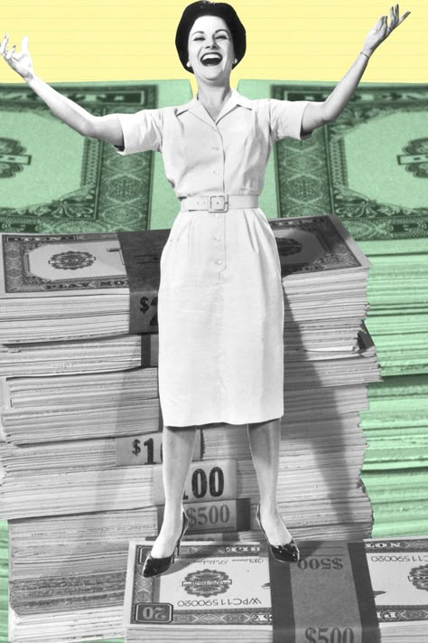 English Vintage, Money Collage, Money Poster, Women Money, Perspective Photography, Need Money, Woman Illustration, Graphic Design Layouts, Collage Design