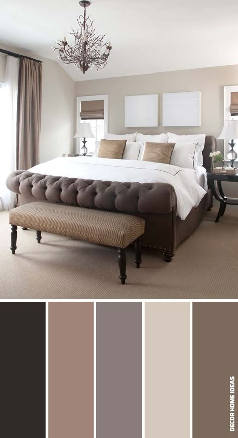 2. #decorhomeideas Soothing Bedroom Colors, Room Color Ideas Bedroom, Calming Bedroom Colors, Beautiful Bed Designs, Bedroom Color Combination, Cheap Bathroom, Bedroom Colour, Calming Bedroom, Kuantan