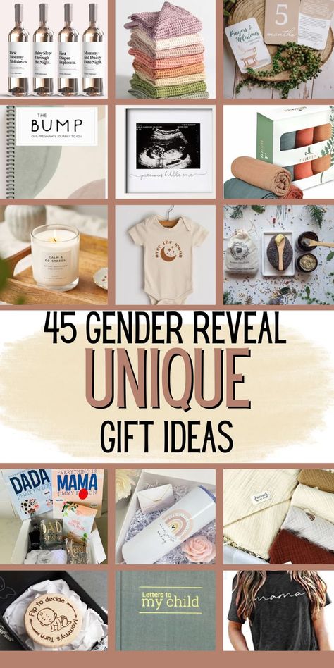 Unique and fun gender reveal gift ideas, gift ideas for new mom, gift ideas for new dad, gift ideas for parents, gift ideas for couple, first baby, new baby, gifts for parents Gender Reveal To Grandparents Gift, Gender Reveal Gift Ideas To Give Diy, Gender Reveal Gifts Ideas, Cute Gender Reveal Gifts, Gender Reveal Ideas Gifts, Gender Reveal Party Gift Ideas, Gender Reveal Gifts For Grandparents, New Parents Gift Ideas, Gender Reveal Gift Basket Ideas