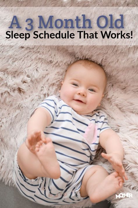 A 3 Month Old Baby Sleep Schedule You Can Count On 3 Month Old Sleep, Newborn Sleep Schedule, Newborn Schedule, Baby Routine, 3 Month Old, 3 Month Old Baby, Baby Schedule, Baby Sleep Schedule, Baby Nap