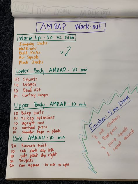 Bootcamp Workout Amrap, Simple Crossfit Workouts, Full Body Bootcamp Workout, Boot Camp Ideas Workouts, Group Hiit Workout, Crossfit Warmup Exercises, Hitt Workouts With Weights, Senior Fitness Games, 45 Minute Hiit Workout