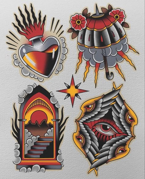 Traditional Heart Tattoos, Traditional Tattoo Drawings, Traditional Tattoo Flash Art, Traditional Tattoo Old School, Traditional Tattoo Inspiration, Traditional Style Tattoo, American Traditional Tattoos, Traditional Tattoo Sleeve, Omerta Tattoo