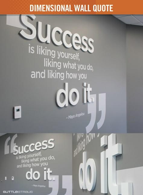 Office Wall Board Ideas, Text On Wall Design, Office Wall Branding Ideas, Creative Office Design Ideas Wall Decor, Office Culture Wall, Office Wall Graphics Creative, Wall Branding Ideas, Office Wall Design Ideas Creative, Marketing Office Design