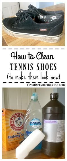 Washing Tennis Shoes, Clean Tennis Shoes, Homemade Toilet Cleaner, Deep Cleaning Hacks, Shoe Cleaner, Cleaning Painted Walls, Diy Shoe, Tennis Tips, Homemade Cleaning Solutions