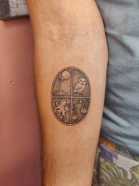 Philosophy Tatoos, Stoicism Virtues Tattoo, Roman History Tattoo, Four Virtues Tattoo, Stoicism Tattoo Minimalist, Stoicism Tattoo Symbol, Stoic Symbol Tattoo, Stoic Virtues Tattoo Ideas, Stoicism Tattoo Ideas Men