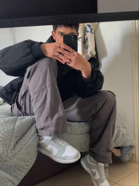 Nike Dunk Grey Outfit Men, Grey Nike Dunks Outfit Men, Dunks Grey Fog Outfit, Nike Grey Dunks Outfit, Men Dunks Outfit, Nike Dunks Men Outfit, Nike Dunk Low Grey Fog Outfit, Nike Dunk Outfits Men, Grey Dunks Outfit Men