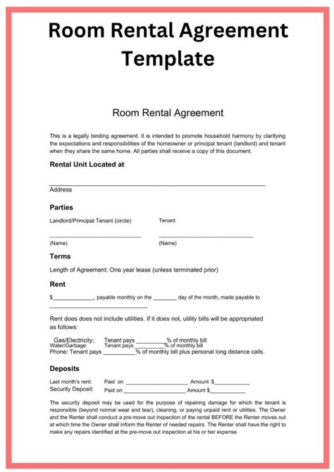 Apartment Documents, American Actors Male, Lease Agreement Free Printable, Apartment Security, Room Rental Agreement, Apartment Lease, Kids Budget, Real Estate Exam, Estate Planning Checklist