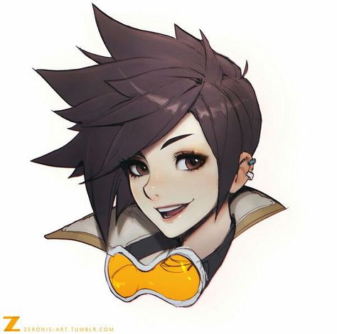 Tracer Art, Tracer Fanart, Tracer Overwatch, Overwatch Drawings, Overwatch Wallpapers, Overwatch Tracer, Overwatch Fan Art, Overwatch, Game Art