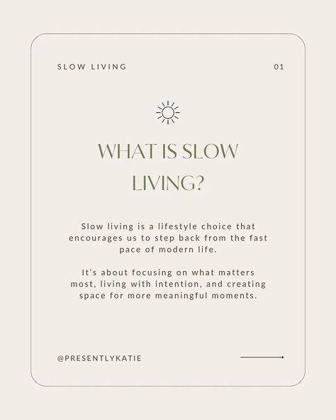 Uncover the key principles of slow living and how they lead to a more fulfilling life. Dive into slow living tips that promote balance and joy, allowing you to embrace a slow living lifestyle. Learn strategies for increasing your slow living productivity and enhancing your happiness. Slow Productivity, Slow Living Lifestyle, How To Simplify, Set Boundaries, Conscious Living, Focus On What Matters, Slow Life, Busy Schedule, What Matters Most