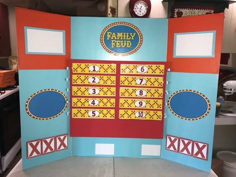 DIY Family Feud game board Family Feud, 10 Things